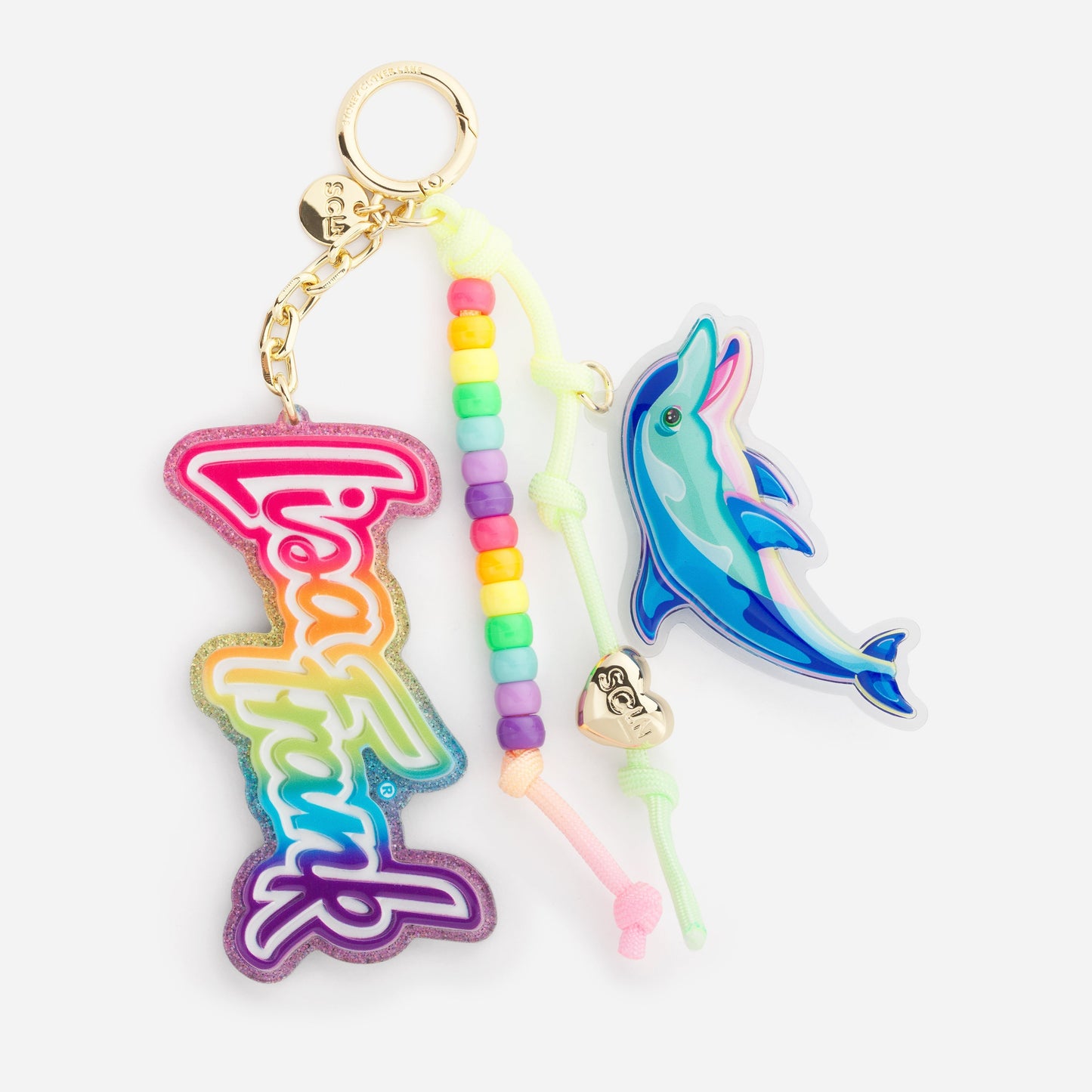 Lisa Frank Bag Charm Cluster