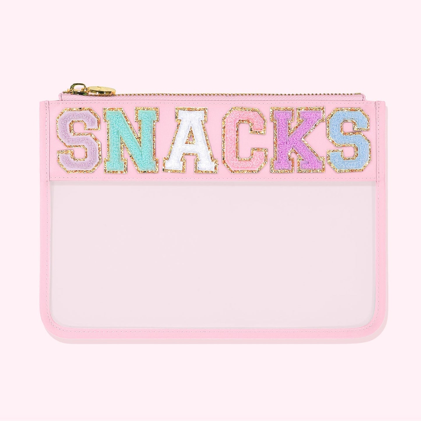 "Snacks" Clear Flat Pouch