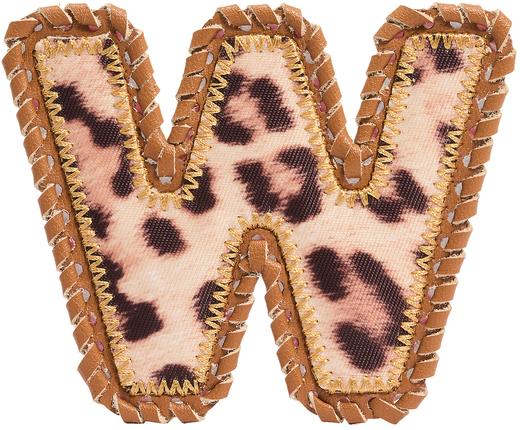 Leopard Letter Patch