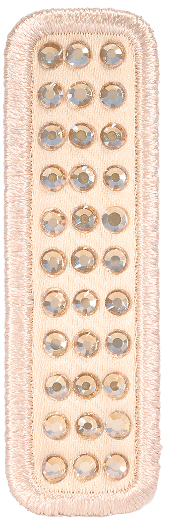 Sand Sparkle Letter Patch
