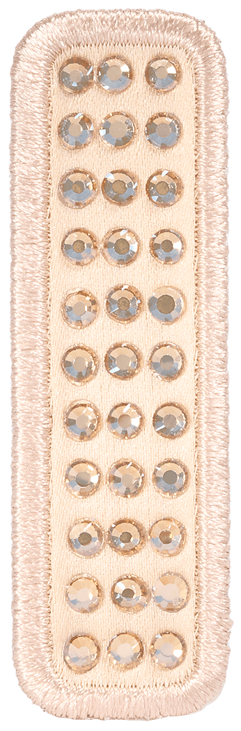Sand Sparkle Letter Patch