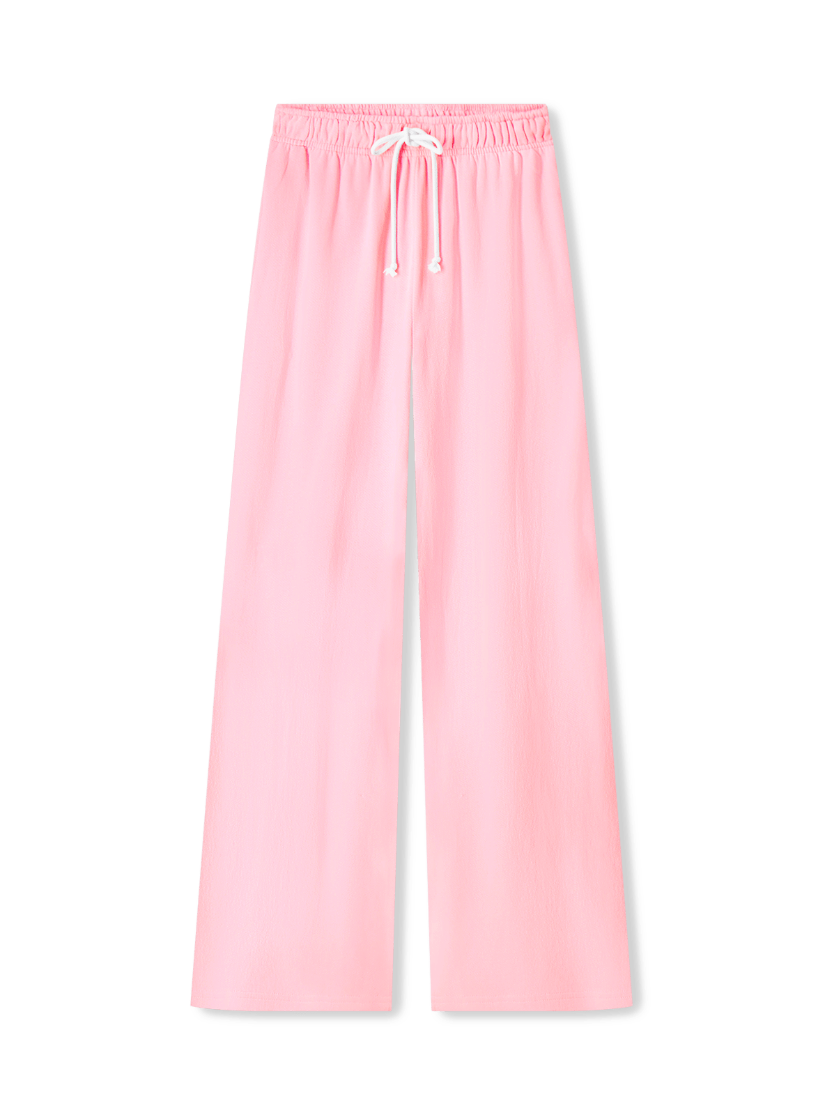 The French Terry Straight Leg Pant