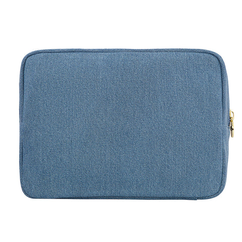 Denim Large Pouch