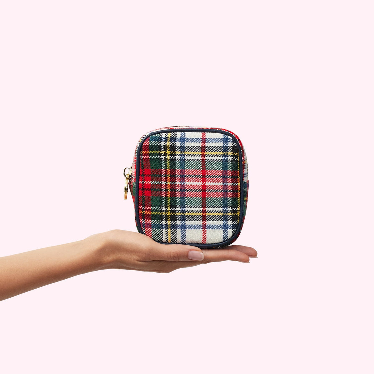 Plaid Mini Pouch