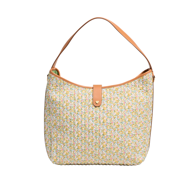 Slouchy Shoulder Bag Made with Liberty Fabric