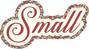 Hand Embroidered Small Custom Text Patch