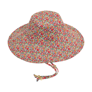 Sun Hat Made with Liberty Fabric