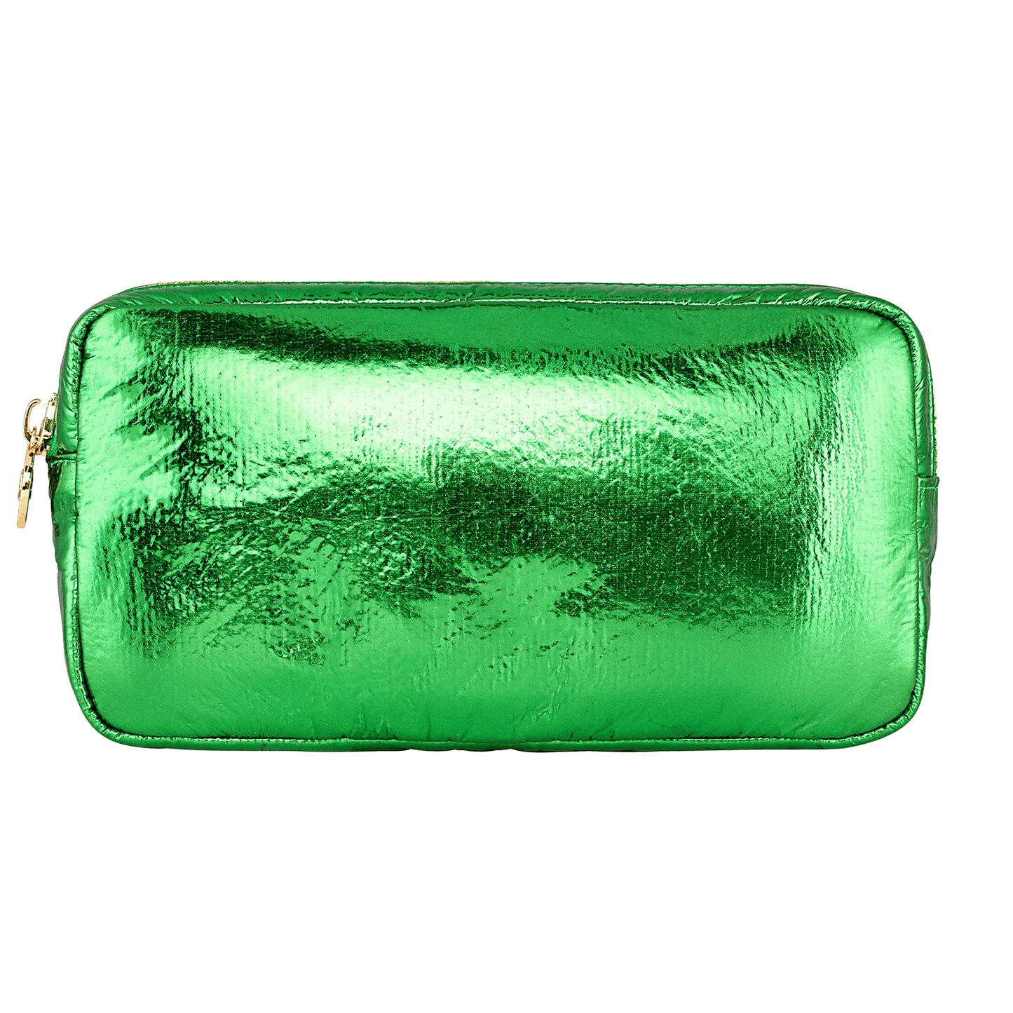 Metallic Green Small Pouch