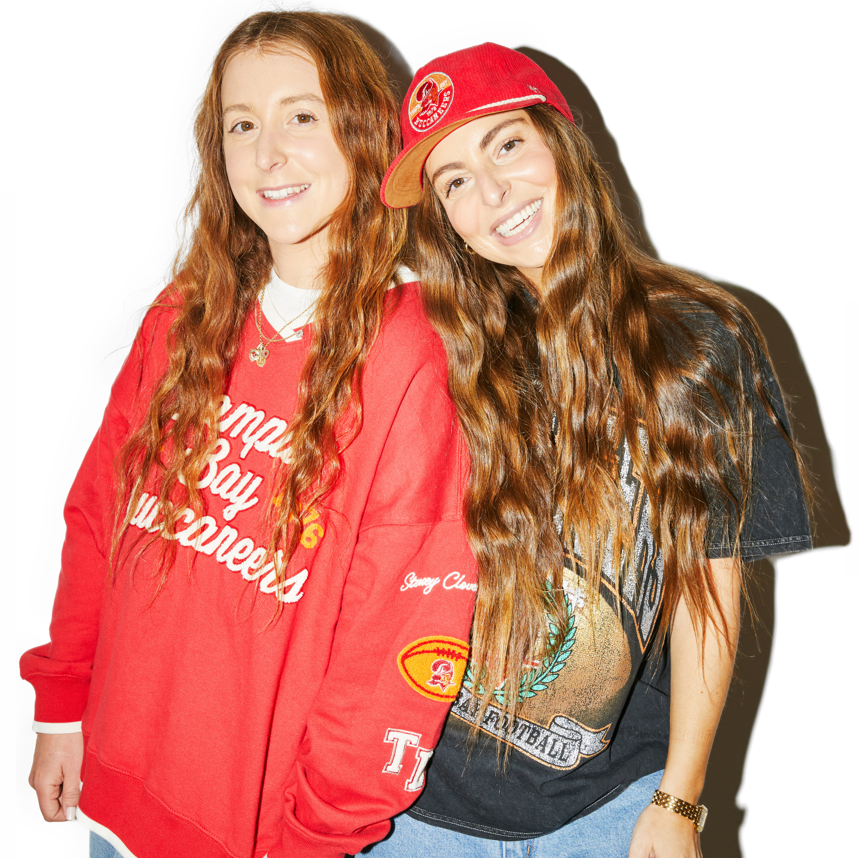 Stoney Clover Lane X '47 Tampa Bay Buccaneers Glitter Rocker Vintage Tee