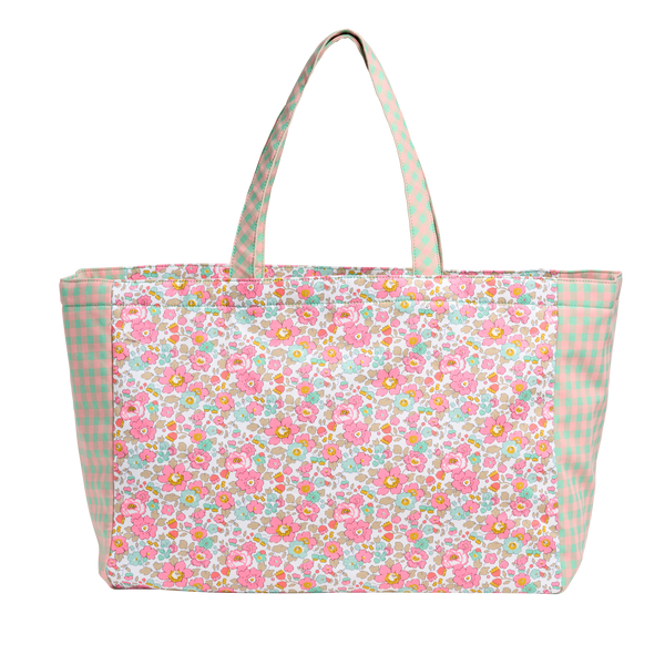 Everything Tote Made with Liberty Fabric