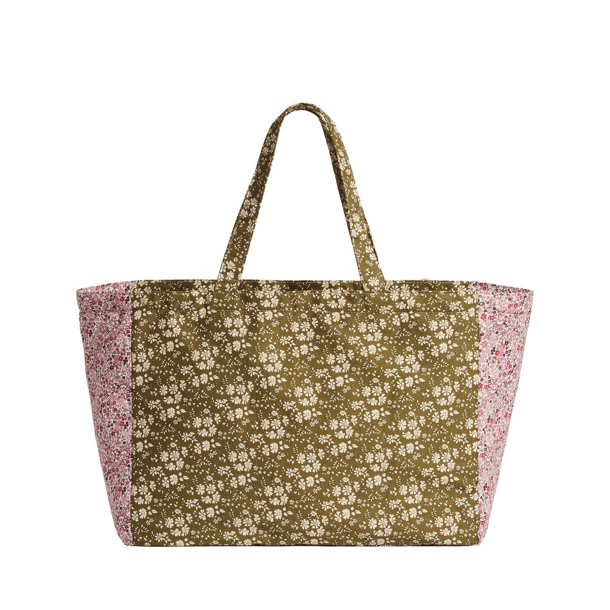 Large Everything Tote Made with Liberty Fabric