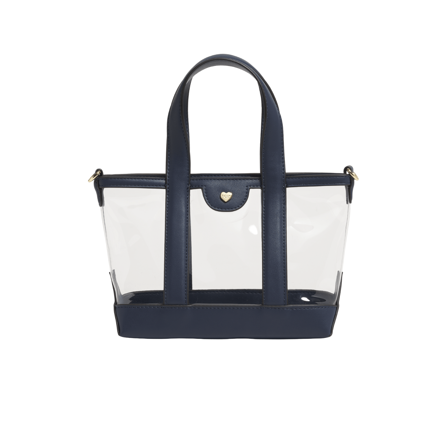Clear Mini Tote Crossbody Bag