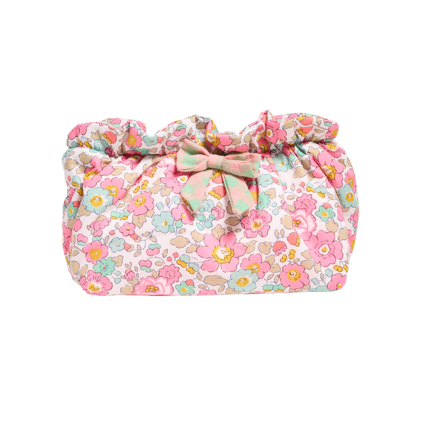 Bow Pouch Made with Liberty Fabric