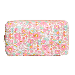 バッグ LIBERTY PRINT Fabric Pouch + Pink cherry Cherry Bliss Zipper Pouch – Maritza Mae & Co