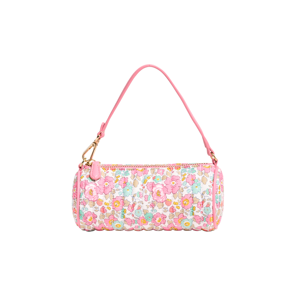 Barrel Bag Made with Liberty Fabric