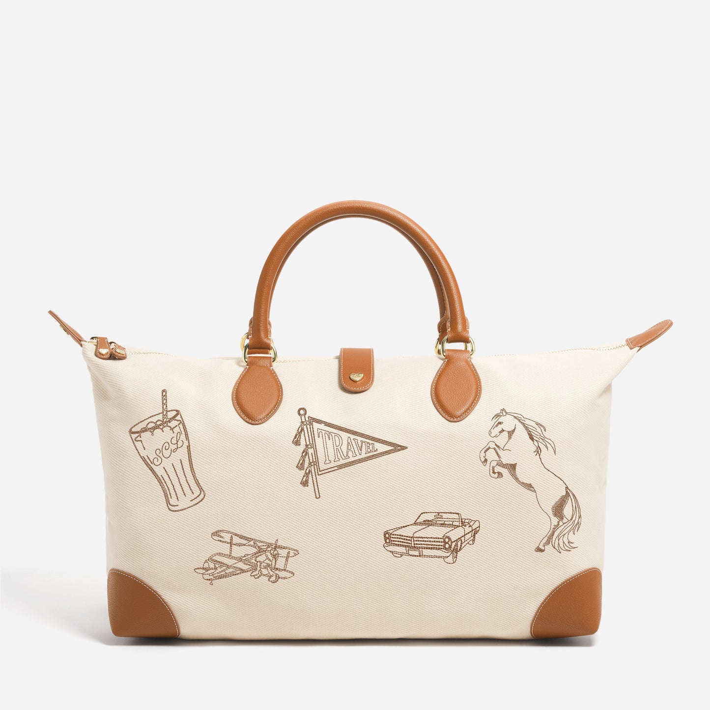 Custom Embroidered Weekender