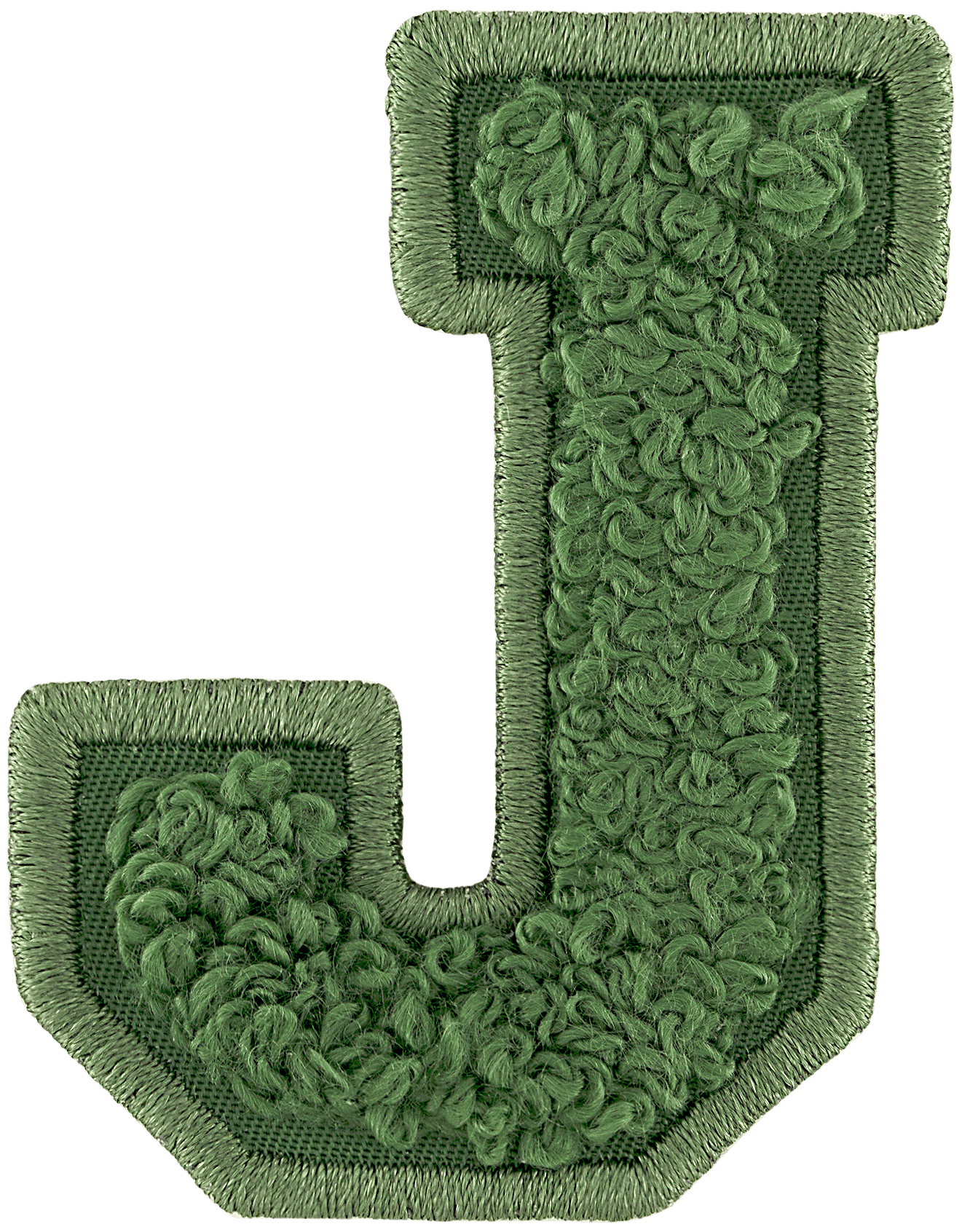 Olive Letter Patch