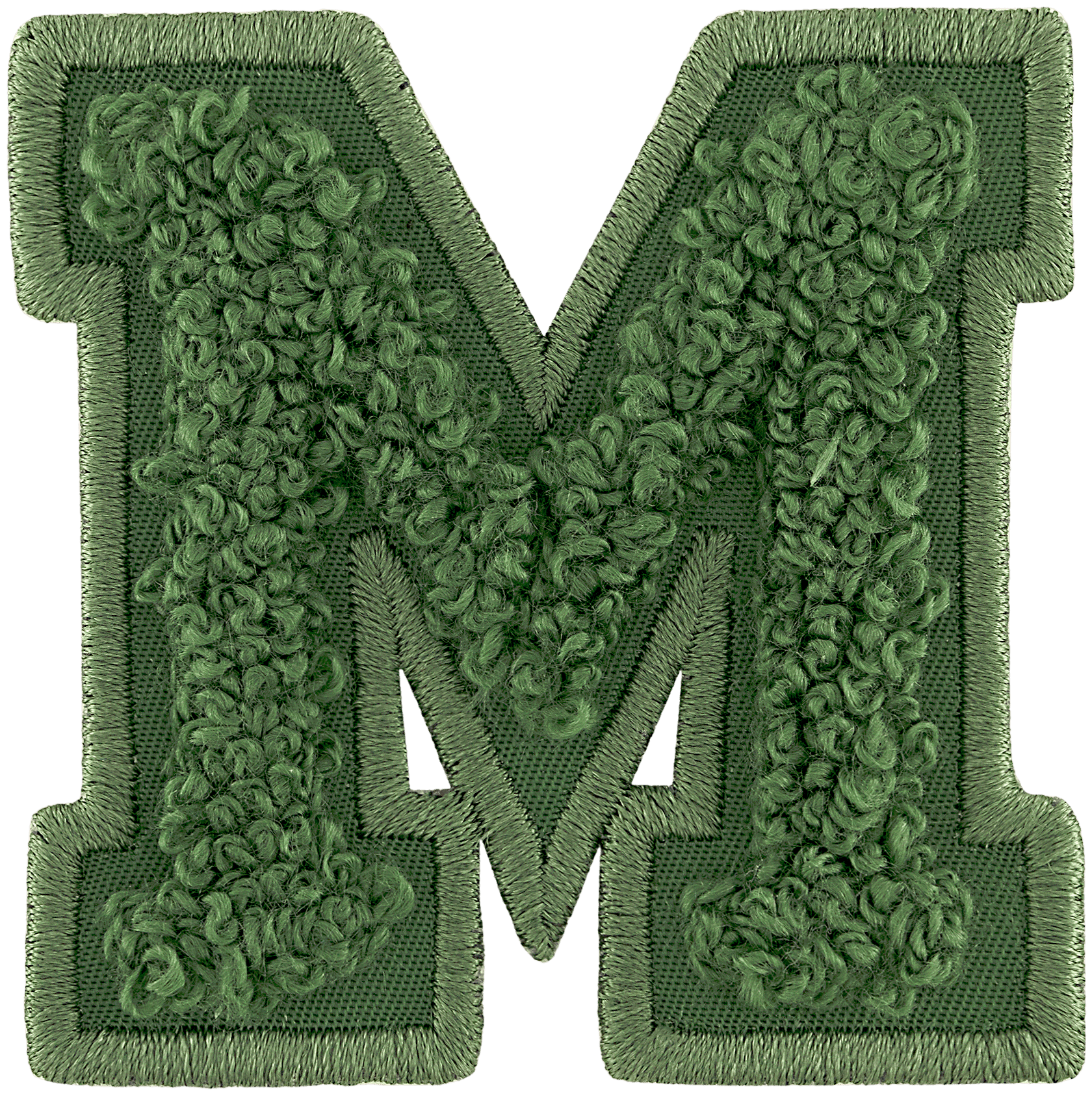 Olive Letter Patch