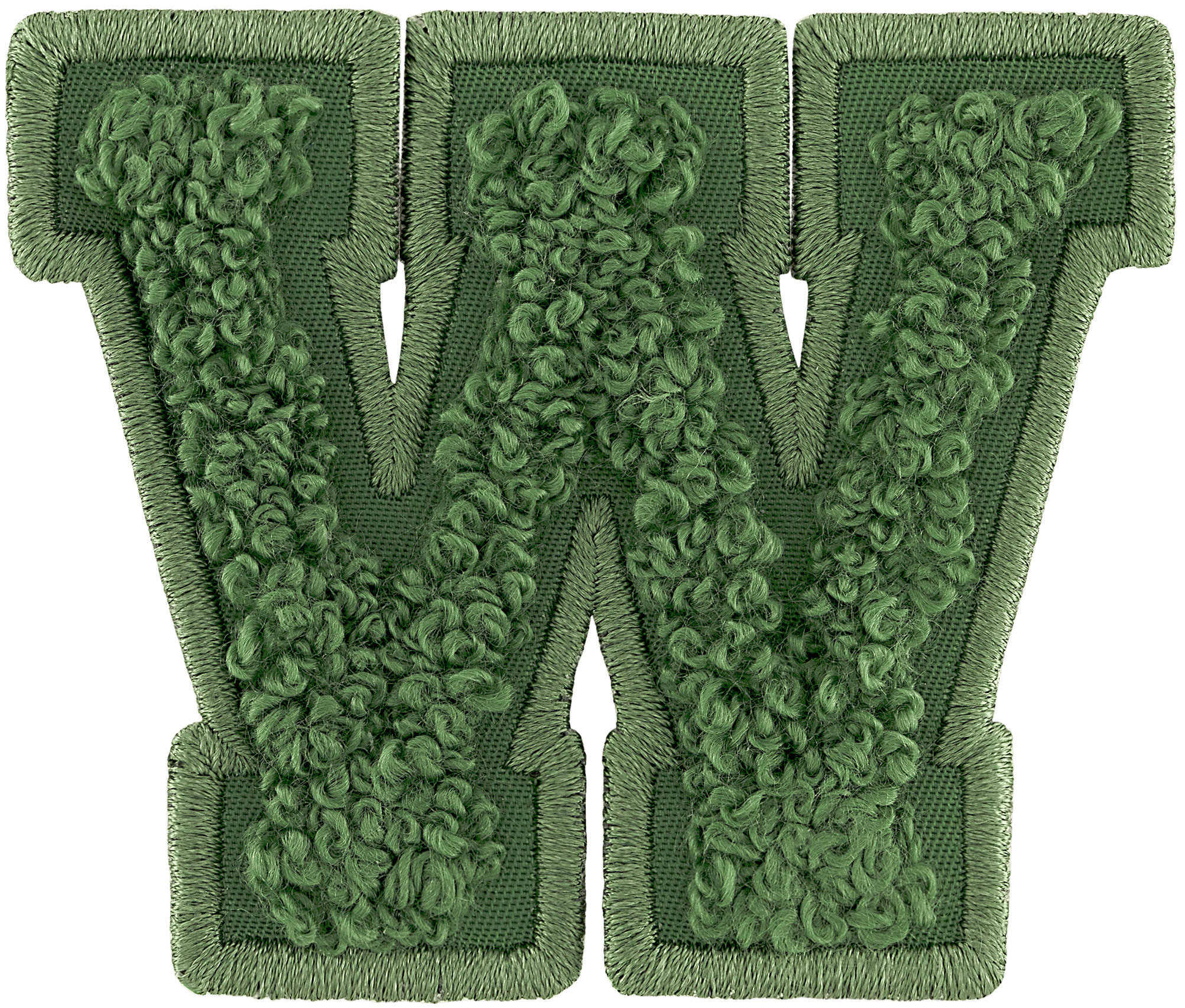 Olive Letter Patch