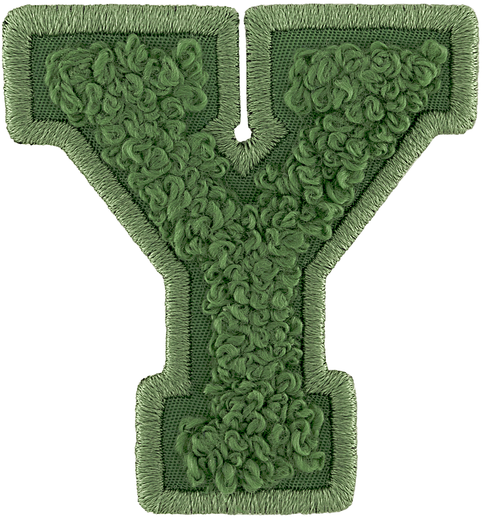 Olive Letter Patch