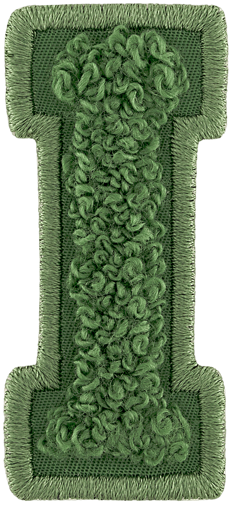 Olive Letter Patch