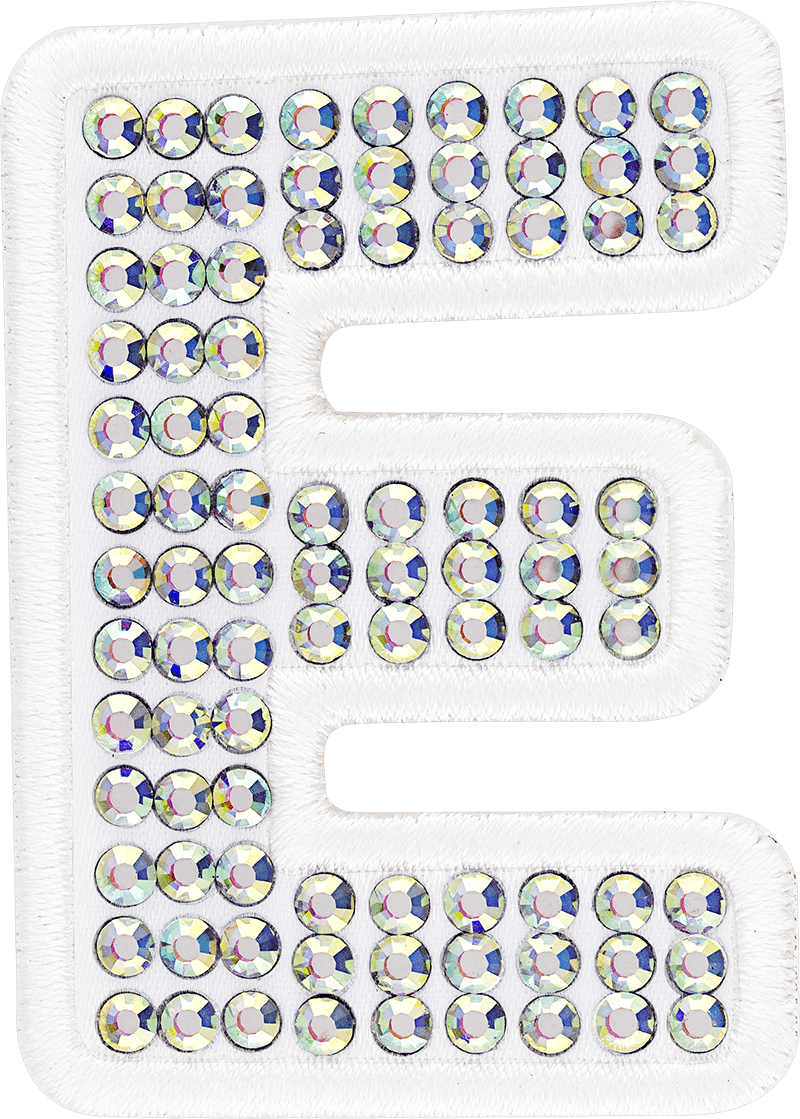 Sparkle Letter Patch