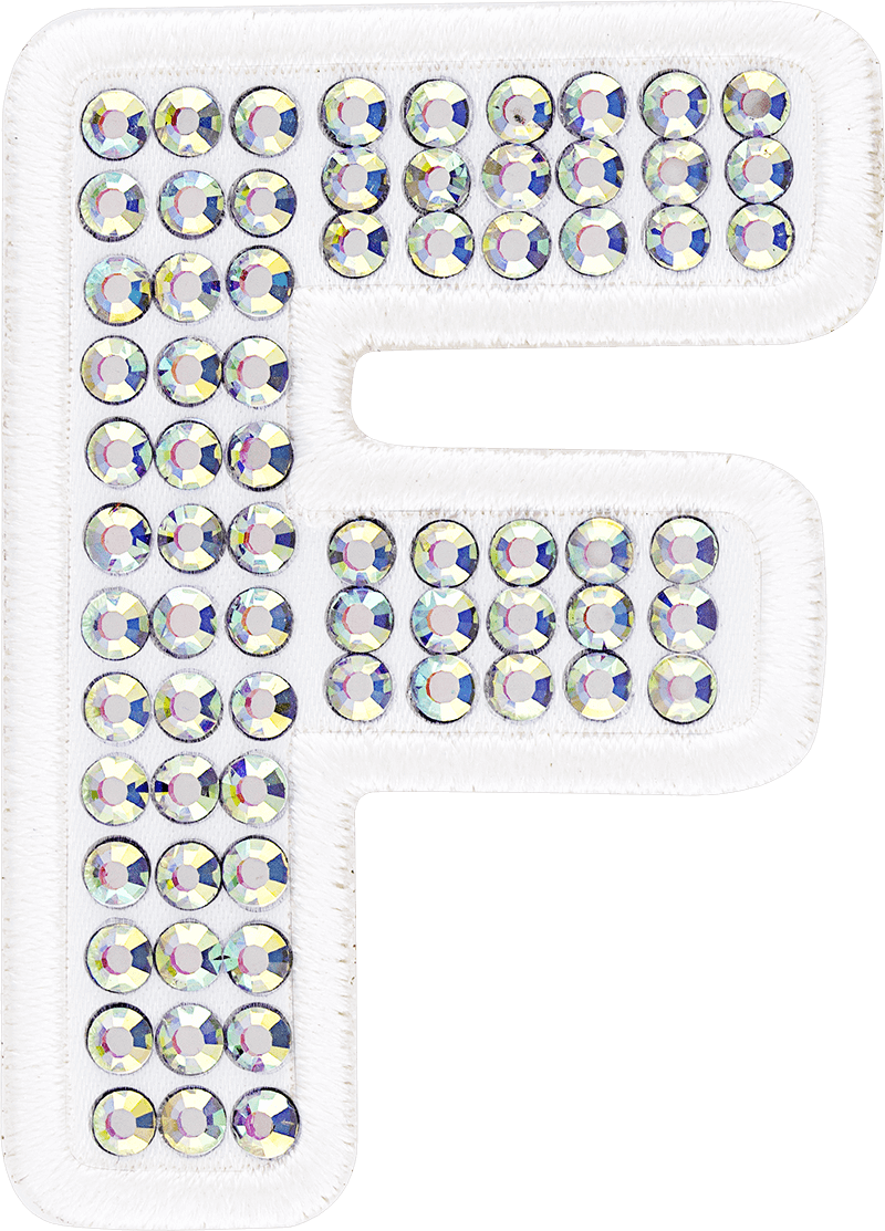 Sparkle Letter Patch
