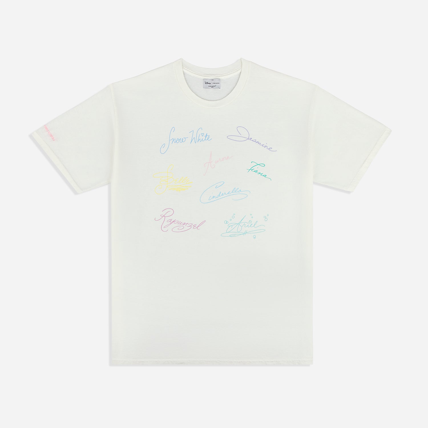 Disney Princess White Autograph T-Shirt