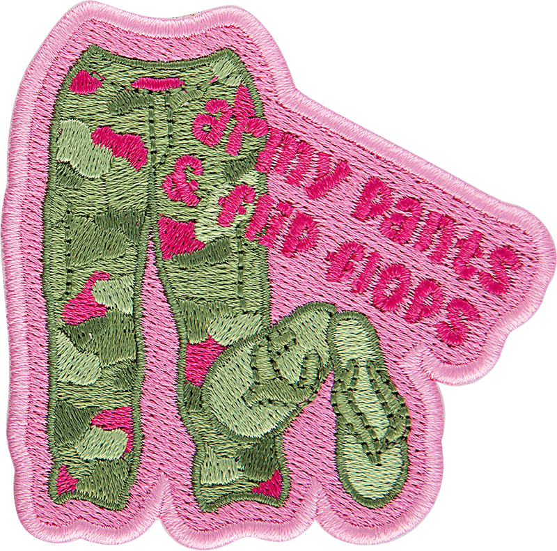 Mean Girls "Army Pants & Flip Flop" Patch