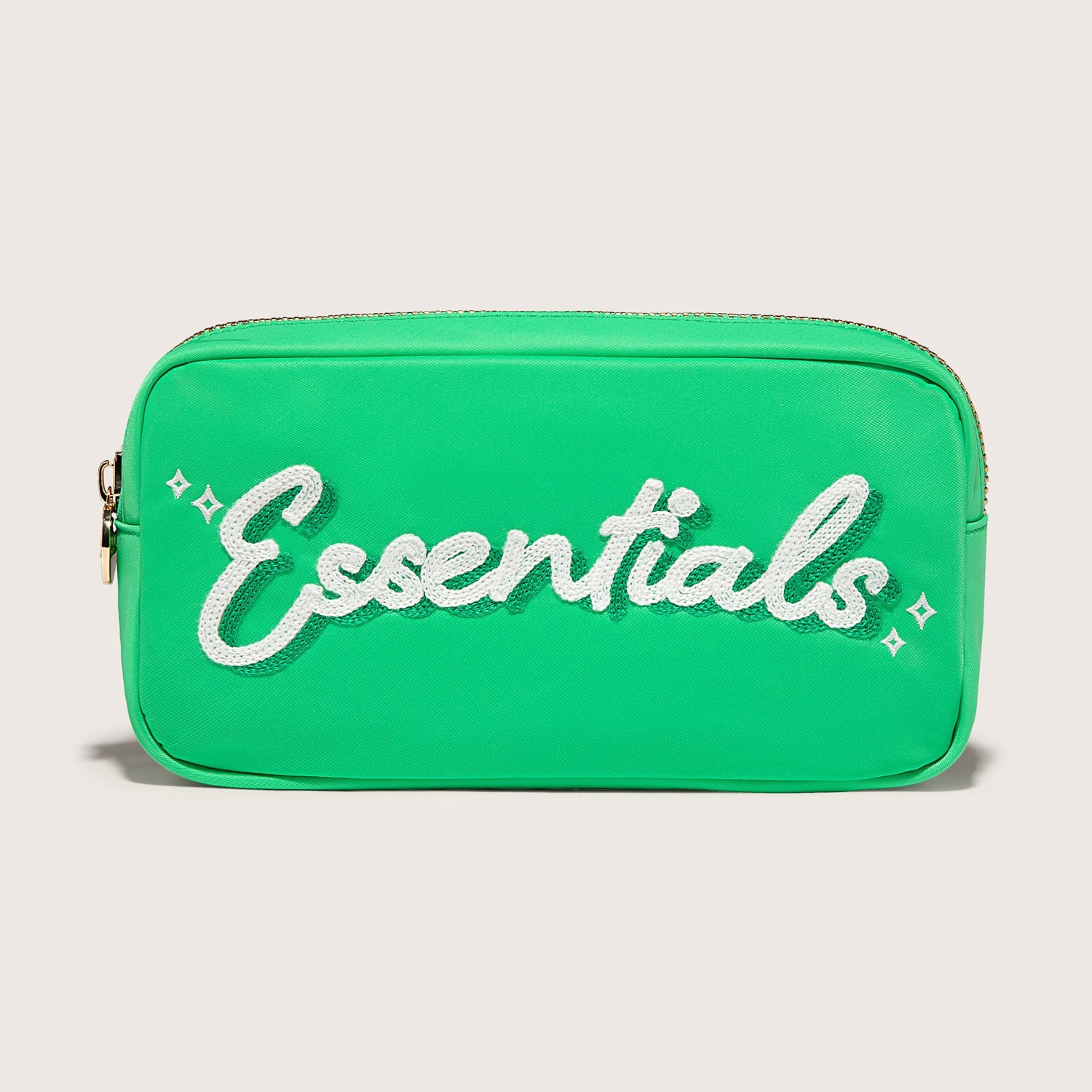 Essentials Embroidered Small Pouch