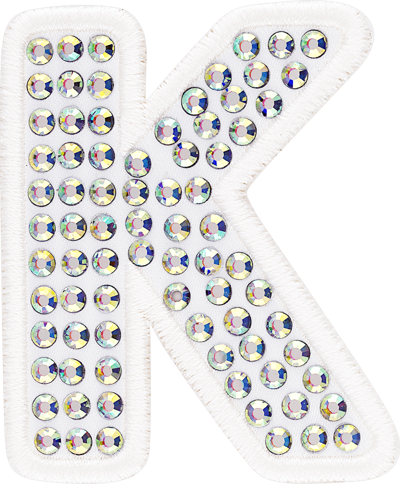 Sparkle Letter Patch