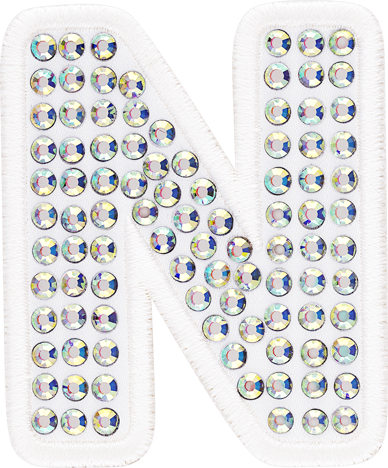 Sparkle Letter Patch