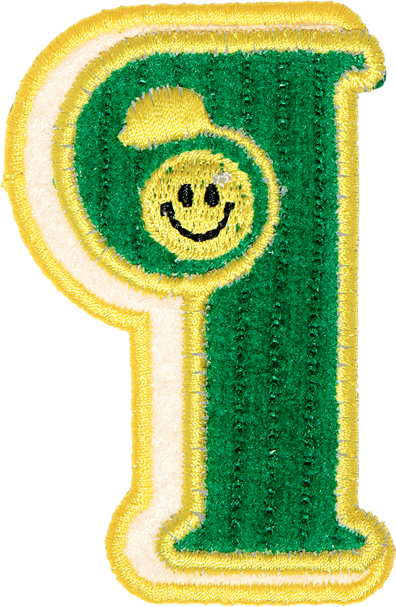 Prep Rally Letter Patch