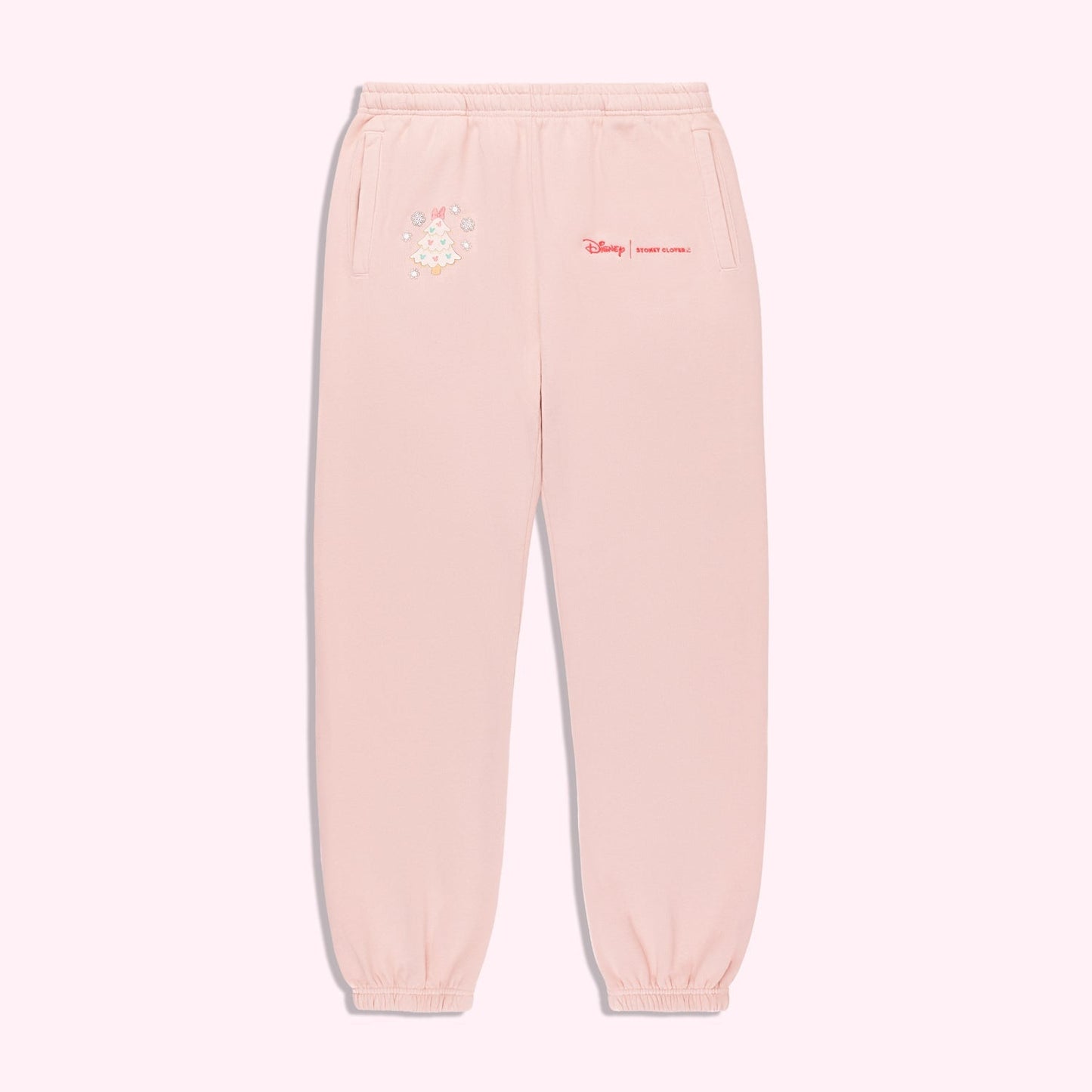 Disney Mickey & Minnie's Holiday Collection Pink Sweatpants