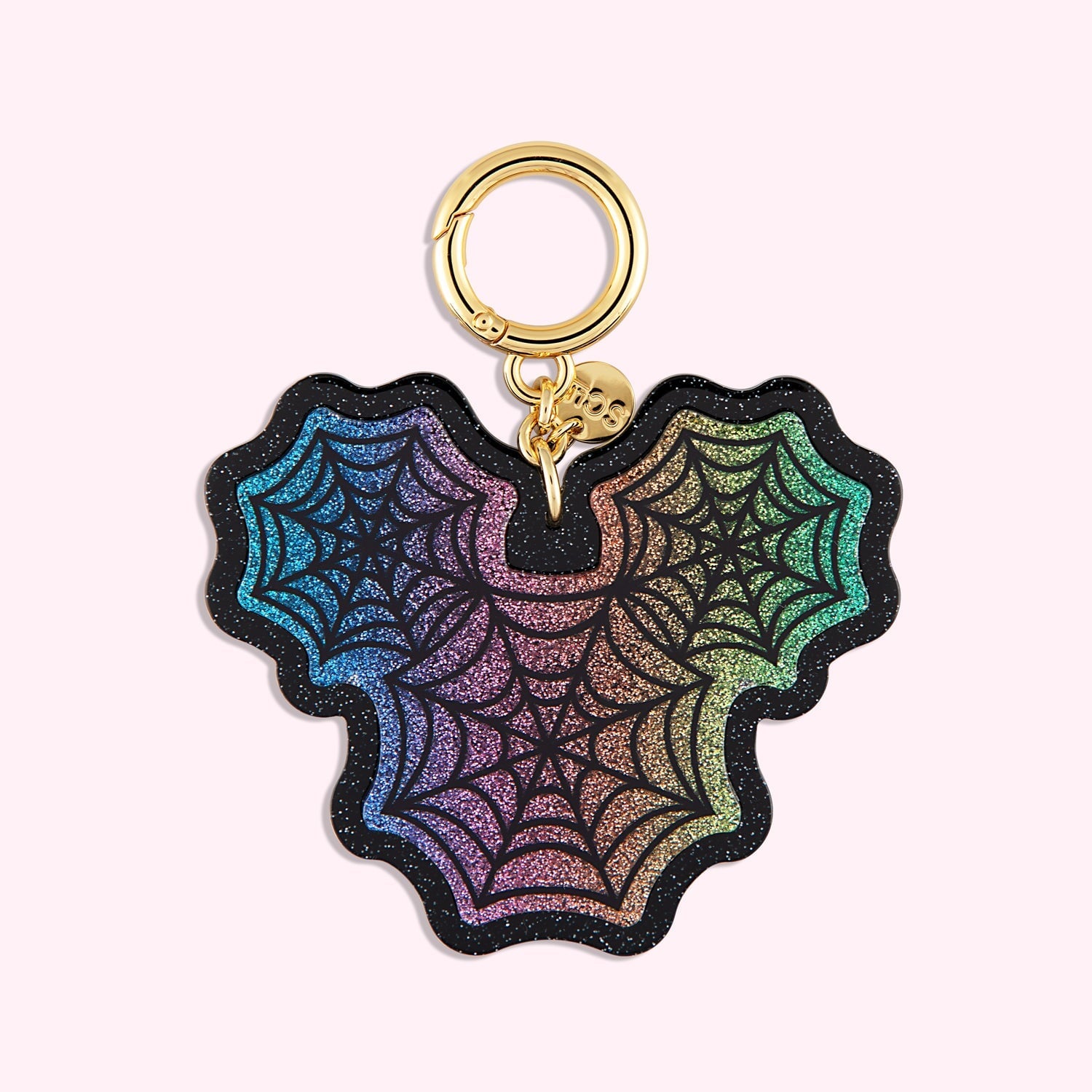 Mickey Mouse Spiderweb Bag Charm