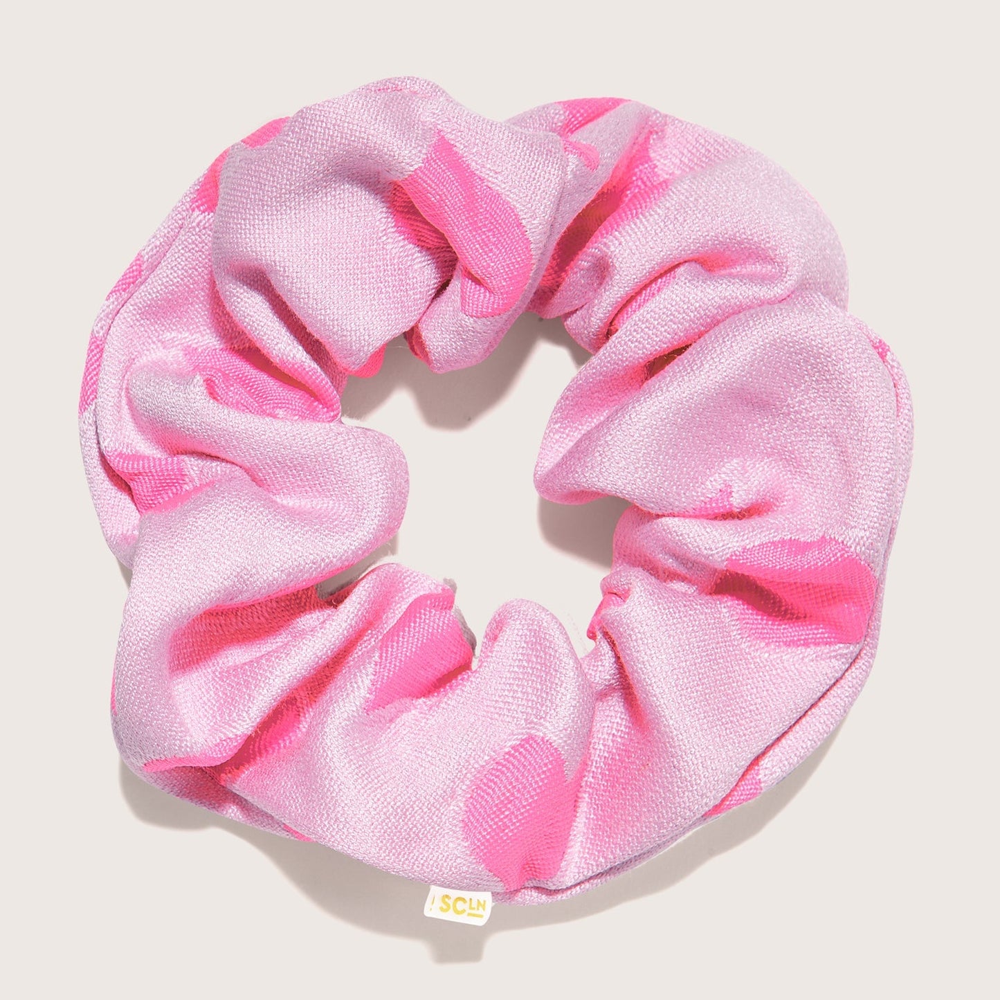 Heart Jacquard Scrunchie