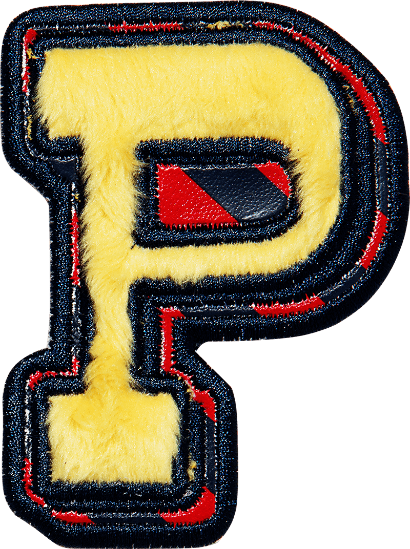 Prep Rally Letter Patch