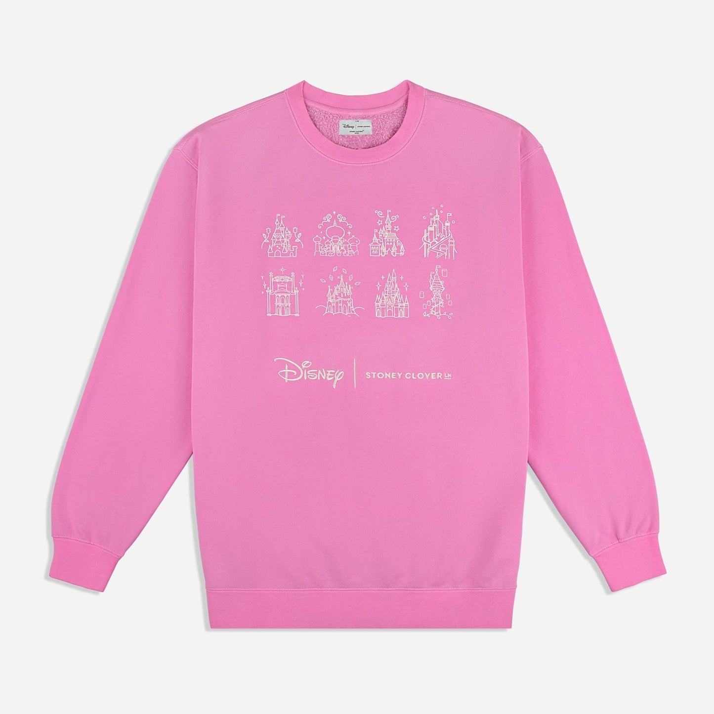 Disney Princess Pink Castles Sweatshirt