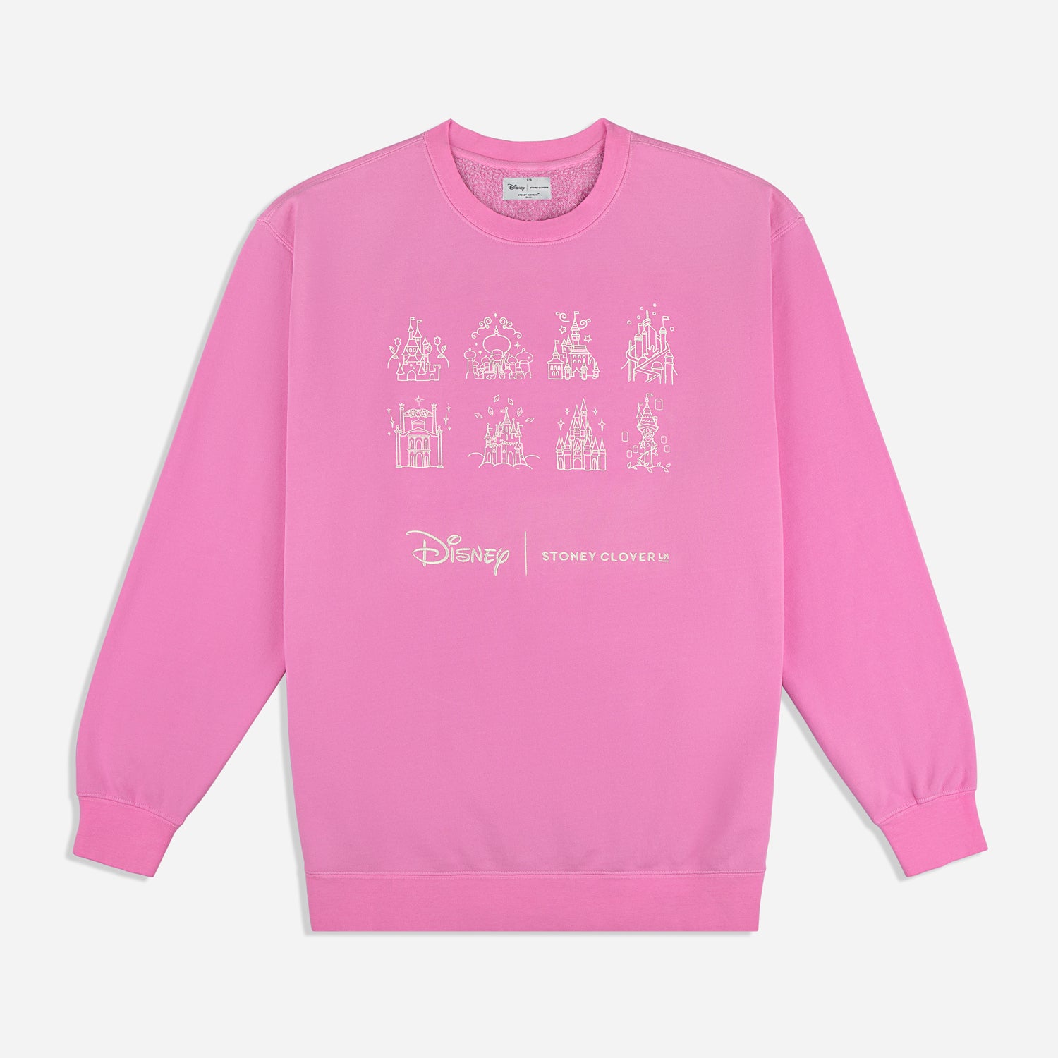 Disney Princess Pink Castles Sweatshirt