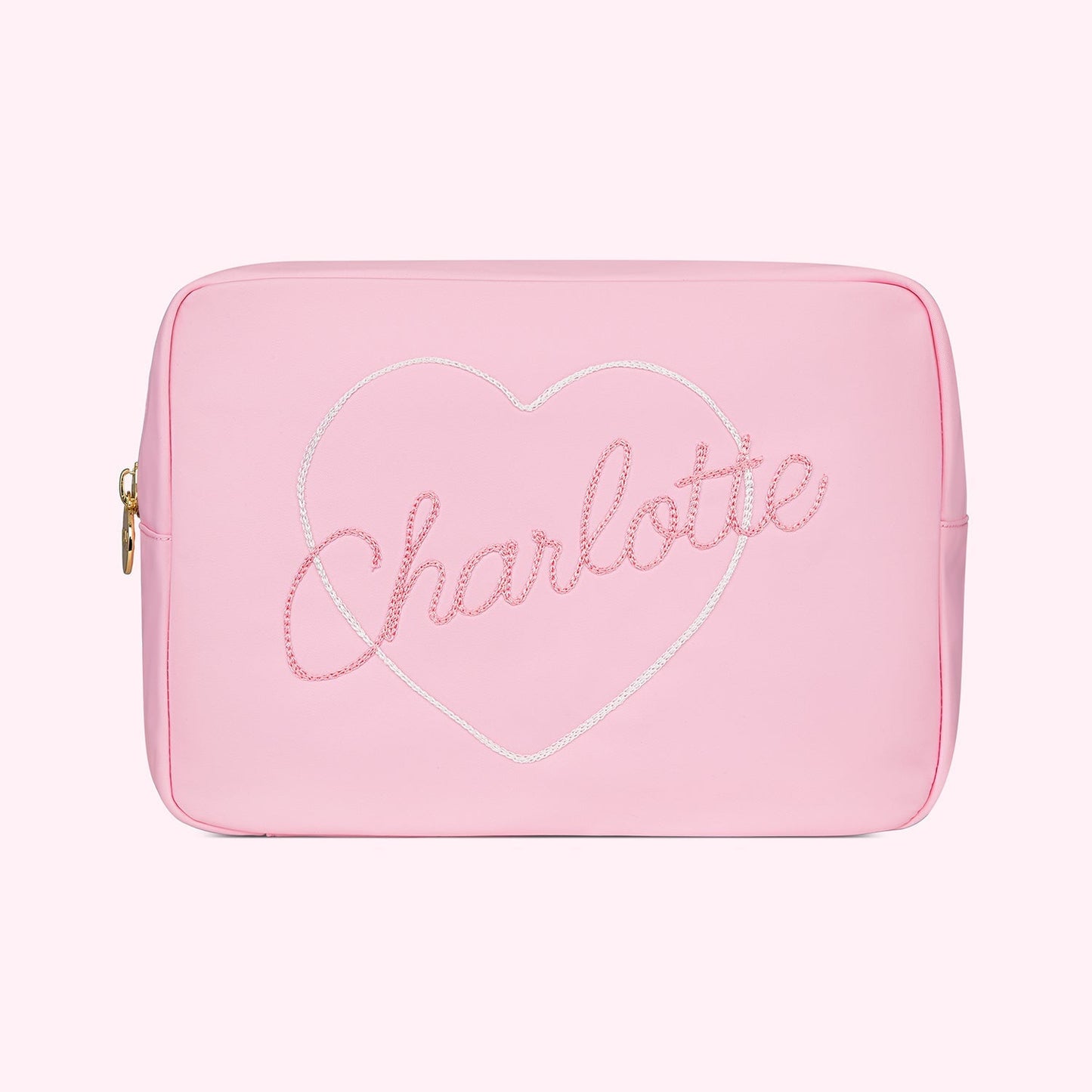 Mother's Day Custom Heart Large Pouch
