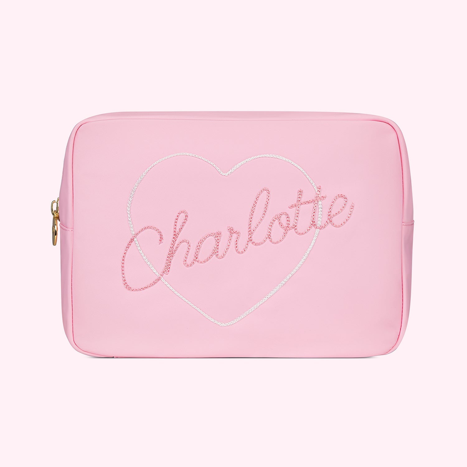 Mother's Day Custom Heart Large Pouch