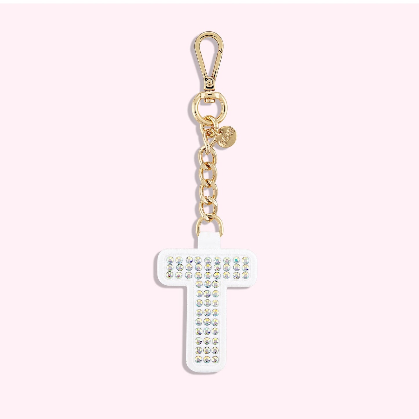Sparkle Letter Bag Charm