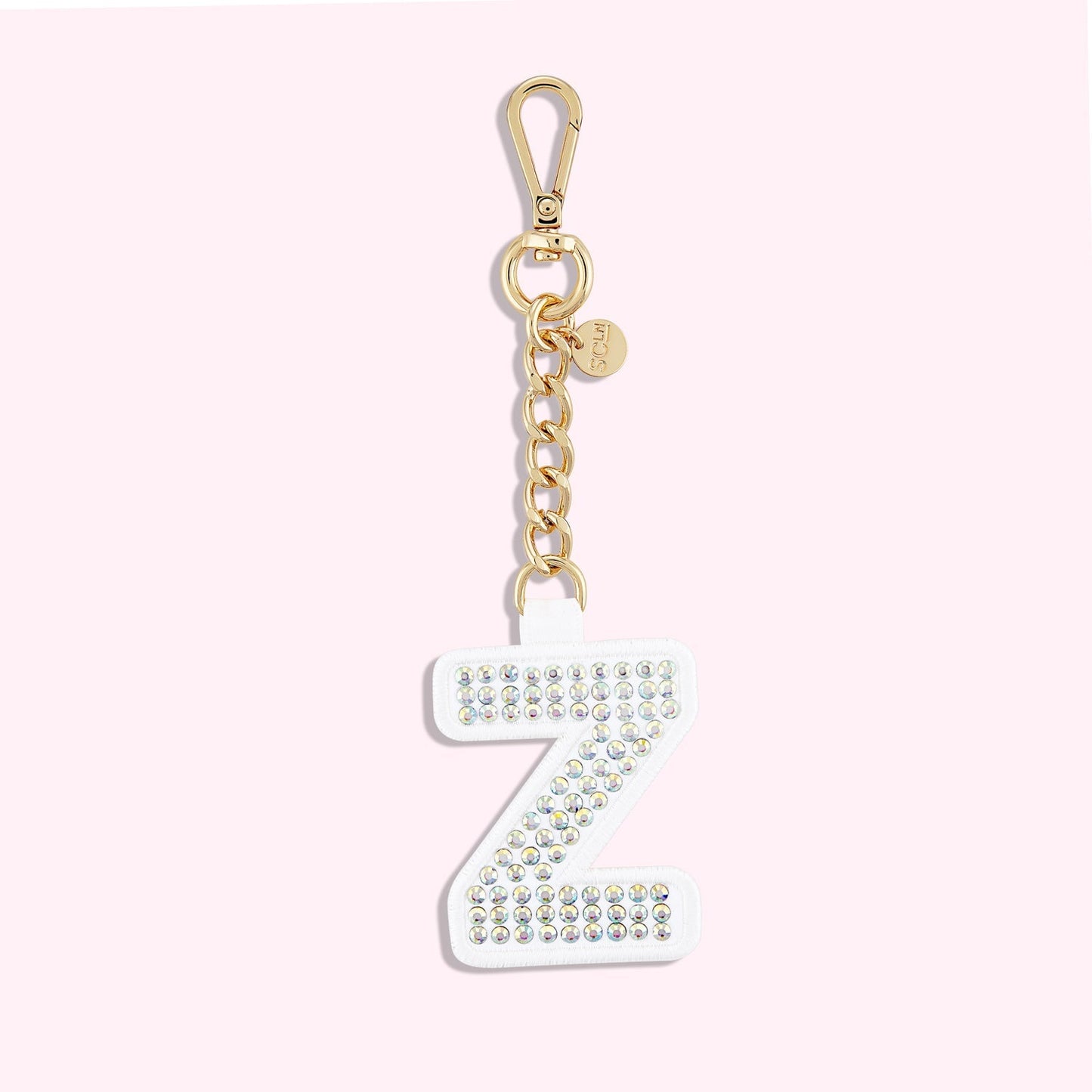 Sparkle Letter Bag Charm