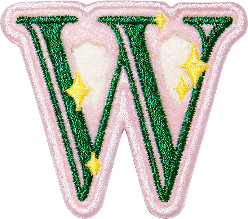 Prep Rally Letter Patch