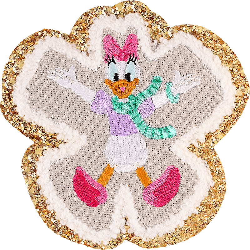 Daisy Duck Snow Angel Patch