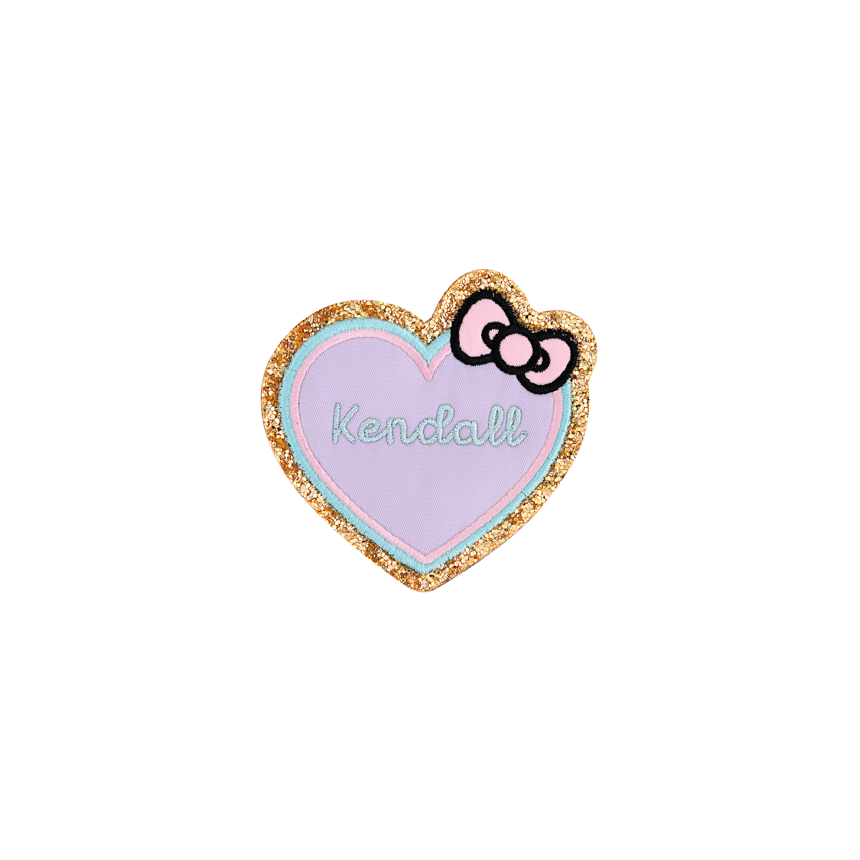 Customizable Hello Kitty Heart Patch