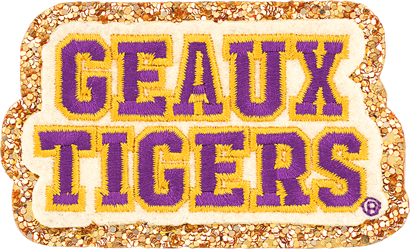 LSU "Geaux Tigers" Patch