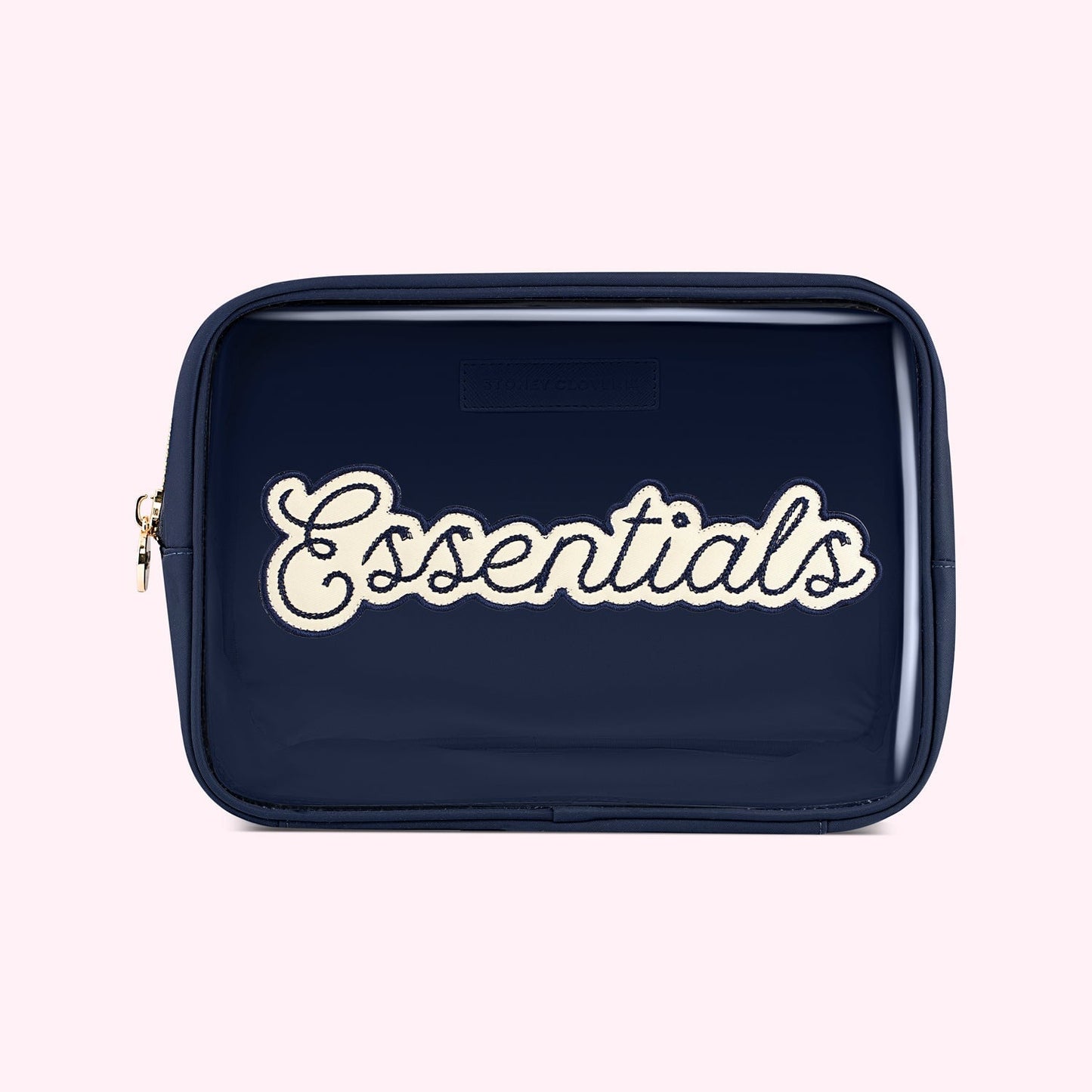 Essentials Clear Front Large Pouch