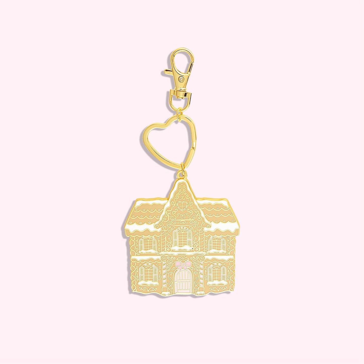 Gingerbread House Bag Charm