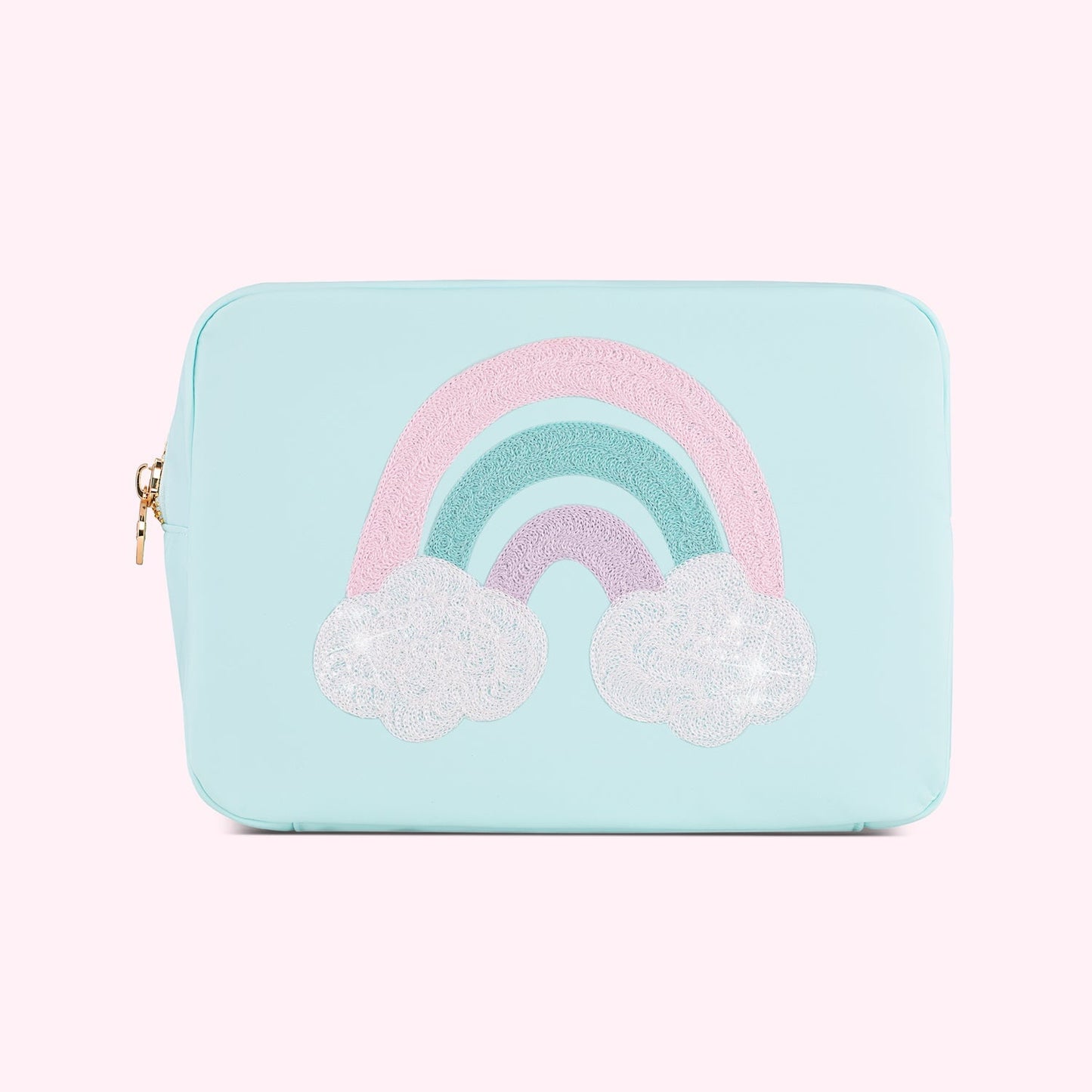 Rainbow Terry Large Pouch